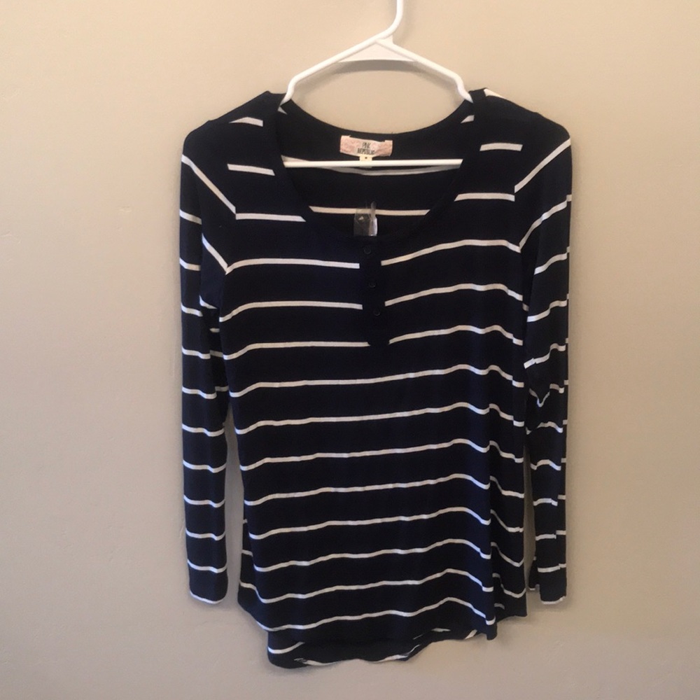 Pink long sleeve t-shirt